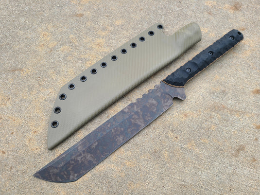 Cruwear Short Sword (Black w/ FDE Liners)