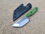 MagnaCut Mid-Sized Street Fighter Tanto (Lime Green/Black - Satin)