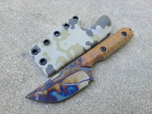 Cruwear Mid-Sized Street Fighter (Natural Micarta)