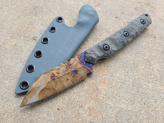 Z-Wear Full Sized WLP (Black Burlap Micarta - Galaxy)
