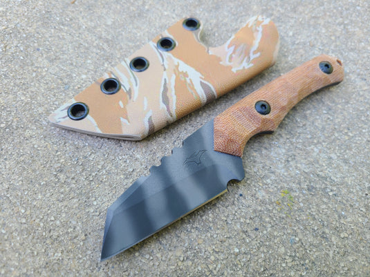 MagnaCut Mid-Sized Wharnie (Natural Micarta)