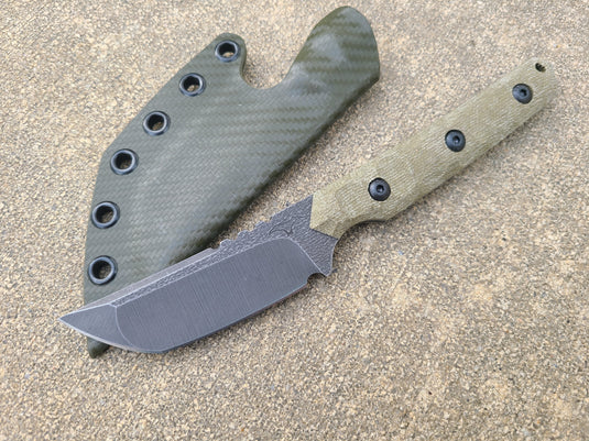 Cruwear American Samurai V2 (OD Green Micarta)