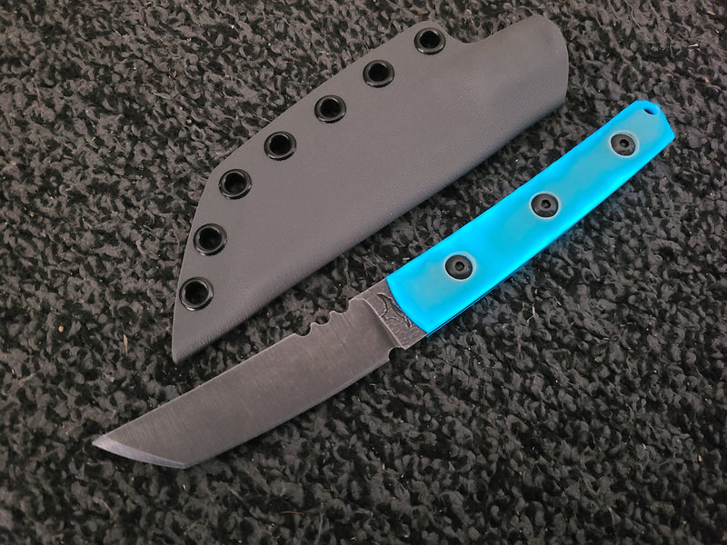 Load image into Gallery viewer, Cruwear American Samurai V1 (Jade w/ Blue Glow)
