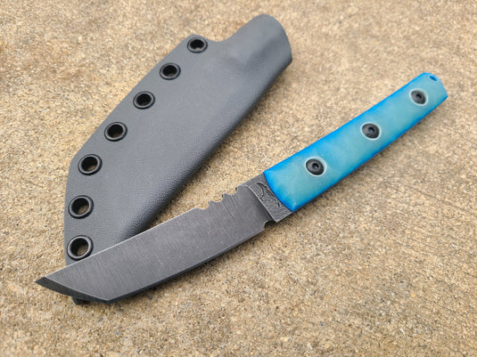 Cruwear American Samurai V1 (Jade w/ Blue Glow)