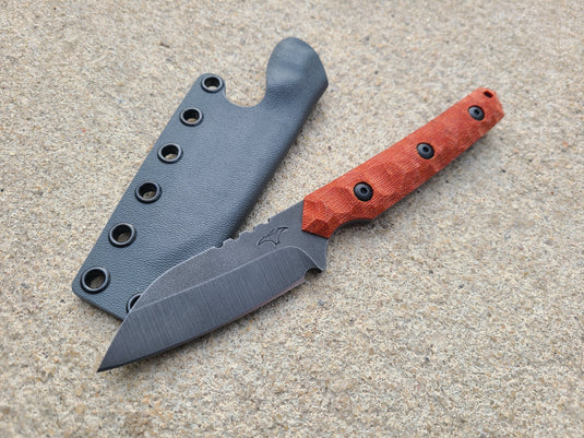 MagnaCut Full Sized WLP (Chili Pepper Micarta)