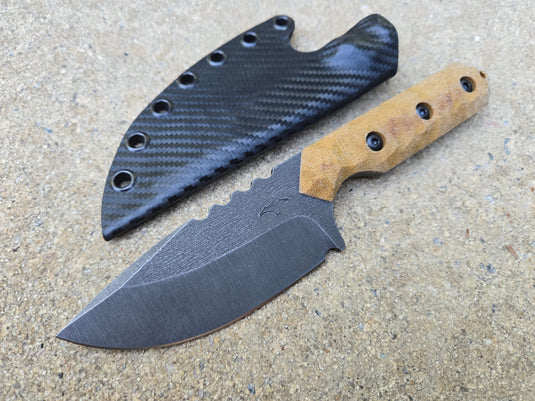 CPM S45VN Full Sized Camper (Natural Micarta)