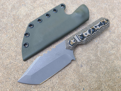 CPM S45VN Full Sized Tanto (Camo)