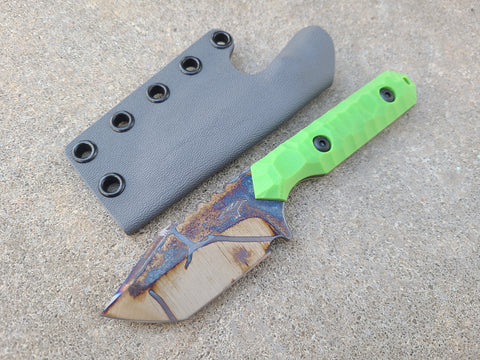 CRUWEAR Mid-Sized Tanto (Lime Green)