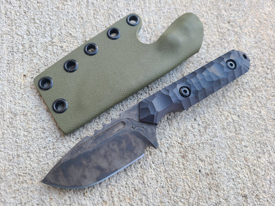 CPM3V Mid-Sized Camper (Black Micarta w/ Fuller)
