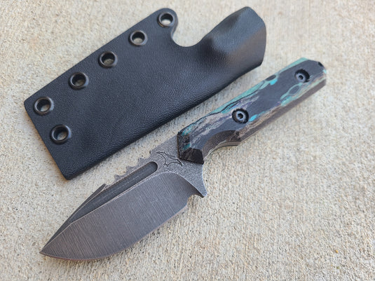 CPM3V Mid-Sized Camper (GL Hansen Micarta w/ Black Liners w/ Fuller)