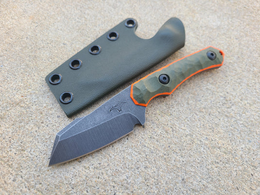 MagnaCut Mid-Sized Harpoon (OD Green w/ Orange)
