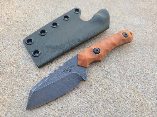 MagnaCut Mid-Sized Raptor (Butterscotch Micarta)