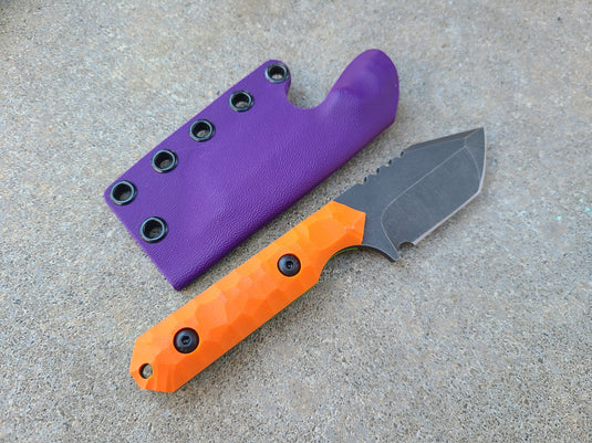 CRUWEAR Mid-Sized Tanto (Lime and Orange)