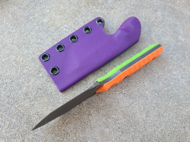 Load image into Gallery viewer, CRUWEAR Mid-Sized Tanto (Lime and Orange)
