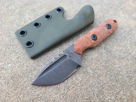 CPM 4V Mini Camper (Natural Micarta)