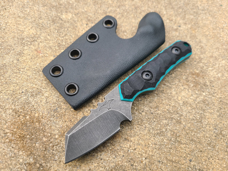 Load image into Gallery viewer, Zwear Mini Raptor (Black w/ Aqua Glow)
