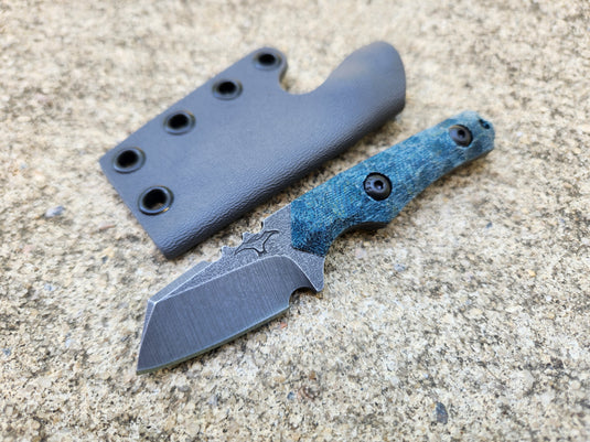 MINI RAPTOR – MAGNACUT (BLUE MICARTA)