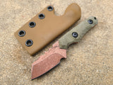 Cruwear Mini Raptor (OD Green Micarta)