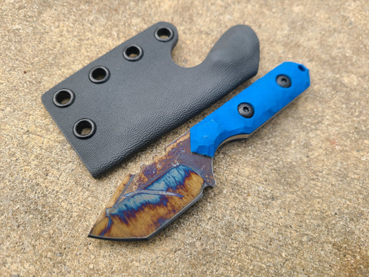 Cruwear Mini Tanto (Bright Blue)