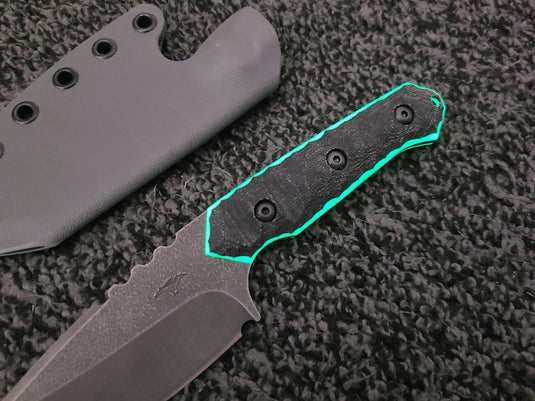FULL RAPTOR – MAGNACUT (BLACK MICARTA/GLOW)