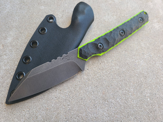 MagnaCut Full Sized WLP (Black Micarta w/ Dayglow)