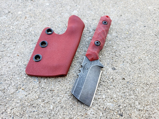 CRUWEAR Mini Cleaver (Red)