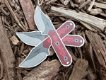 Tactical Pterodactyl Vinyl Knife Decal (Mini Bowie)