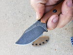 .308 Thick Zwear Mid-Sized Bowie (Natural Micarta)