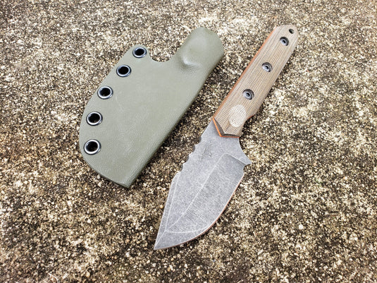 Nitro-V Tanto (OD Green Micarta)