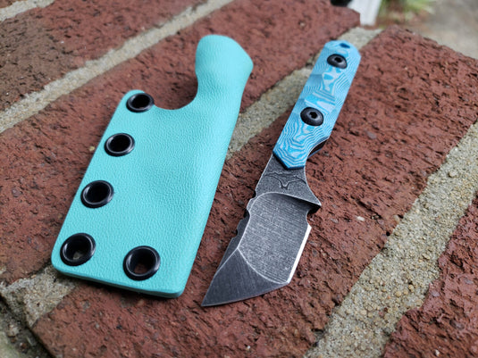 Z-Tuff Mini Tanto (Blue/White Layered)