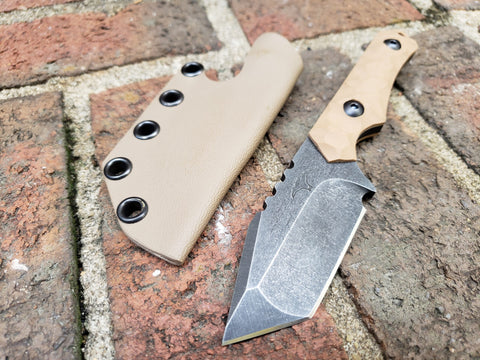 CRUWEAR Mid-Sized Tanto (Coyote Brown)