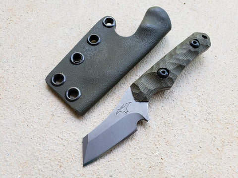 Nitro V Mini Unnamed (OD Green Micarta)