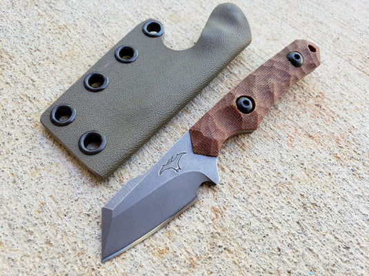 Nitro V Mini Harpoon Raptor (Natural Micarta)