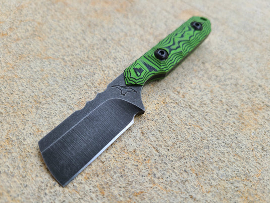 ZWEAR Mini Cleaver (Lime Green/Black Layered)