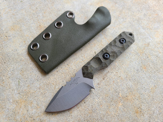 Nitro V Mini Camper (OD Green Micarta)