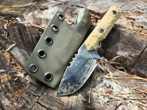 52100 Mid-Sized Production Camper (OD Green Micarta)