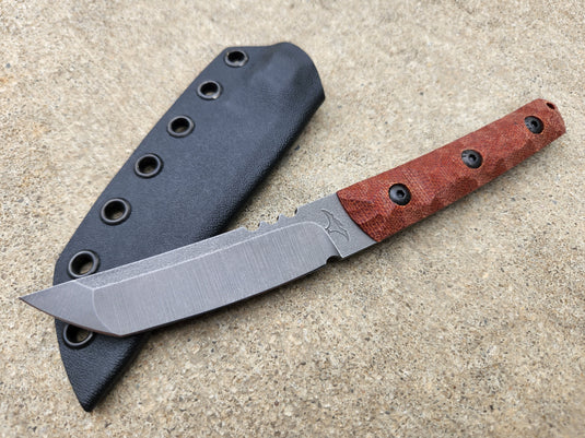 MagnaCut American Samurai V1 (Chili Pepper Micarta)