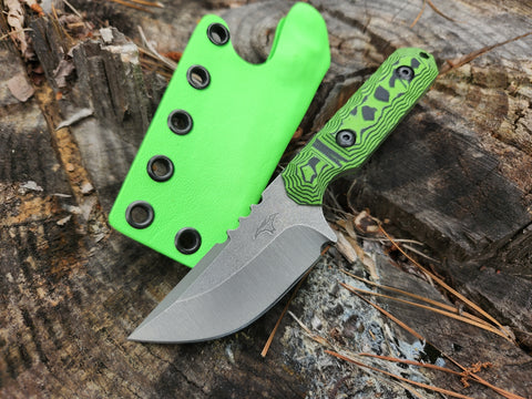 MagnaCut Mid-Sized Street Fighter (Lime/Black Layered)