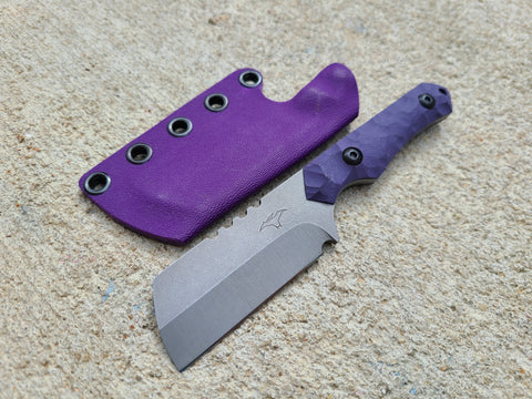 Nitro-V Mid-Sized Cleaver (Purple)
